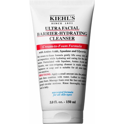 Kiehl's KIEHL'S Ultra Facial Barrier-Hydrating Cleanser Почистващ гел унисекс 150ml