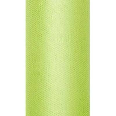 Paris Dekorace Tyl v roli, jablková, návin 30 cm, návin 25 m