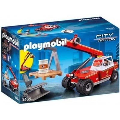 Playmobil 9465 Hasičské auto s teleskopickým manipulátorem