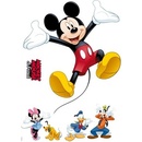 Komar 14017h Samolepky na zeď Disney Mickey a přátelé 50 cm x 70 cm