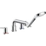 Hansgrohe Talis S - Смесител на ръба на ваната, монтаж на 4 дупки, хром 72419000 (72419000)