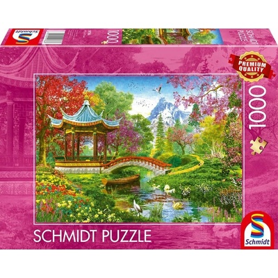 Schmidt V japonskej záhrade 1000 dielov