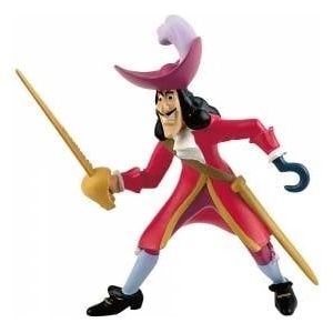 BULLYLAND Disney Peter Pan Captain Hook figure 10cm