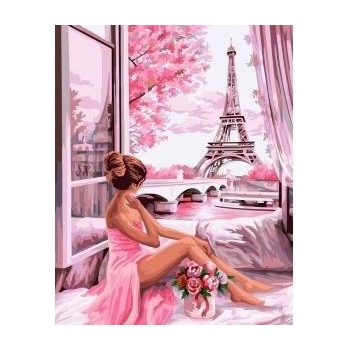 KOH-I-NOOR Paint by numbers 40x50 Girl with roses