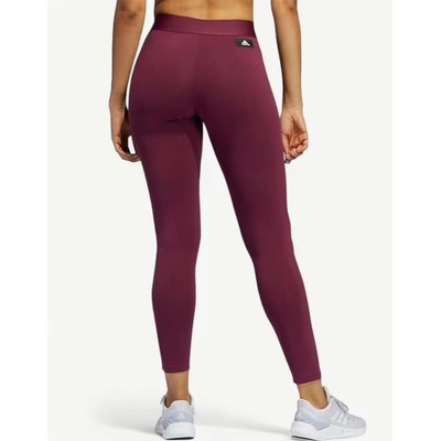 Adidas Sportswear Holiday Shine Graphic Leggings Burgundy