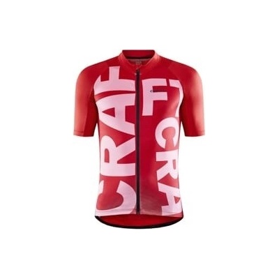 Craft ADV Endur Graphic červená s růžovou