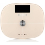 Beautifly Кантар Beautifly SlimSense, До 180 кг, Режим за спортисти, 9 профила, Проследяване на напредъка, LCD, Анализ на телесен състав, Бежов (SlimSense)