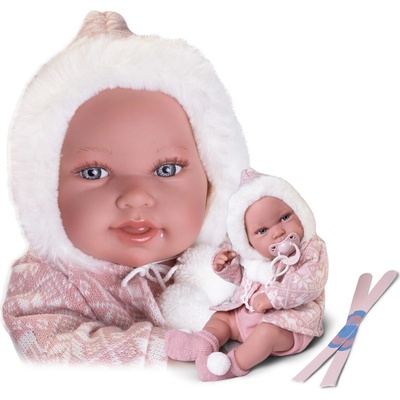 Antonio Juan 50406 PIPA realistická miminko s celovinylovým tělem 42 cm