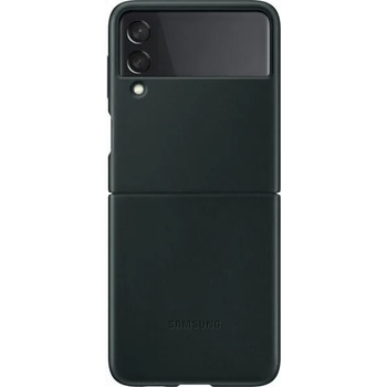 Image 1 of Samsung Galaxy Z Flip 3 F711 Leather cover black (EF-VF711LGEGWW)