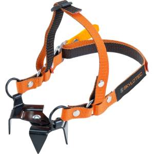 Skylotec Снегоходни шипове Skylotec Mini Crampon 4P Snow spikes - Black / Orange - размер Straps (412-0098-0111)