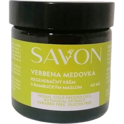 Savon Verbena a medovka regeneračný krém 60 ml