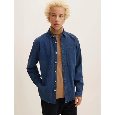 Tom Tailor Синя мъжка риза от деним Tom Tailor Tom Tailor Denim | Sin | МЪЖЕ | M