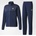 Adidas Мъжки спортен комплект adidas basic тъмно-син