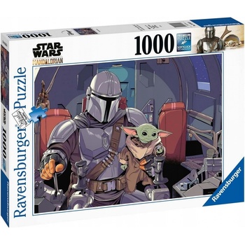 RAVENSBURGER Star Wars: The Mandalorian 1000 dílků