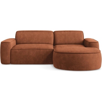 makamii Теракотен шенилов ъглов диван (десен ъгъл) Omao - Makamii (OMAO_RC_S_61_P1_C8)