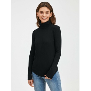 GAP Тениска с коланче GAP GAP | Cheren | ЖЕНИ | M
