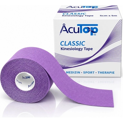 Acu top Kineziologický tejp fialový 5 cm x 5 m