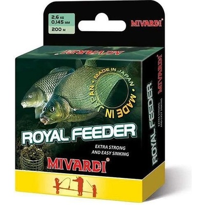Mivardi Royal Feeder Green 200 m 0,165 mm 3,2 kg