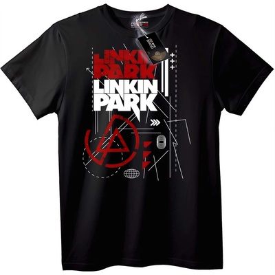 NOONEBRAND Тениска Лого на Linkin Park - XL, White