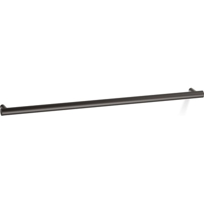 DECOR WALTHER Закачалка на релса за кърпи Bar 60 см тъмен метал мат (0856366)