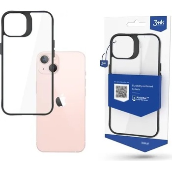 3mk Protection Калъф 3mk - Satin Armor Plus, iPhone 14 Plus, прозрачен/черен (5903108476652)