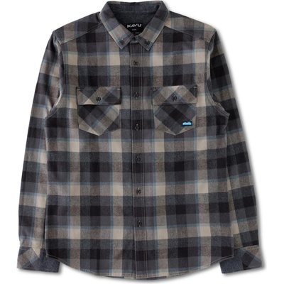 KAVU Мъжка риза с копчета KAVU Buffaroni Shirt - Midnight Drift (033-2850-0212)