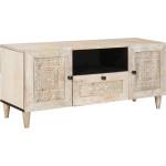 vidaXL ТВ Единици с чекмедже Бяло 105 x 33 x 46 см Инженерно дърво (4018130)