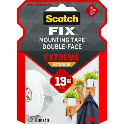 3M PGS05-1950-P Scotch Fix Extremne silná obojstranná páska interiér 19 mm x 5 m