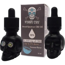 Pirate CBD Broad-Spectrum 15% CBD olej 2250 mg 15 ml