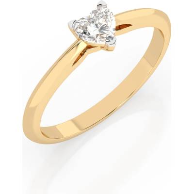 Cara Diamanti Пръстен Cara Diamanti Златен С Диамант 0.30 Ct Gia Сертификат K101-10190Y (0.30) HRT (K101-10190Y (0.30) HRT)