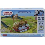 Mattel ЖЕЛЕЗОПЪТЕН КОМПЛЕКТ thomas Пристанищна товарна линия на Томас (hpm64)