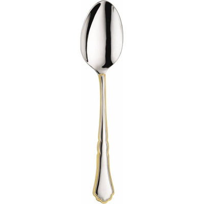Pintinox Лъжичка за кафе SETTECENTO GOLD FILET 11 cm, сребърен / златен, неръждаема стомана, Pintinox (PIN20590008)