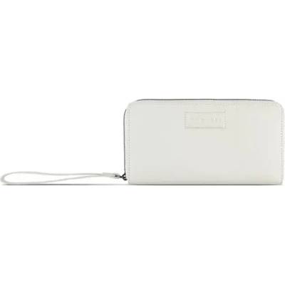 Bugatti Дамски кожен портфейл Bugatti Elsa Long Zip Wallet, бял (49 4627 40)