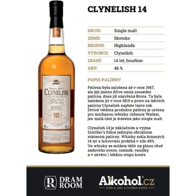 Clynelish 14y 46% 0,04 l (holá láhev)