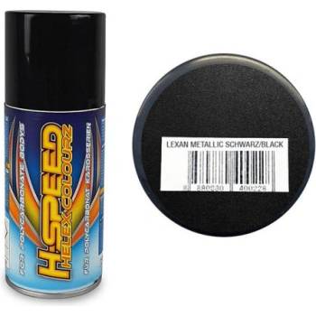 H-Speed спрей боя металик черен 150ml