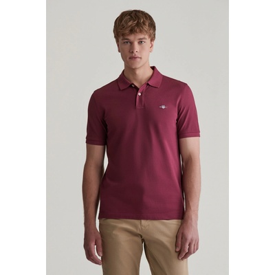 Gant polokošela Reg Shield SS Pique Polo červená