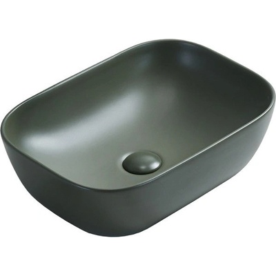 Mexen Rita мивка върху плот 45 x 32 cm, хаки мат - 21084543 (21084543)