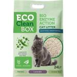 Eco Clean Box Тофу котешка тоалетна с биоензими - натурална, 10 кг