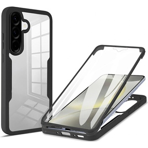 Techsuit Калъф за Samsung Galaxy A37 5G - Techsuit ColorVerse 360 Series + Протектор - Черен