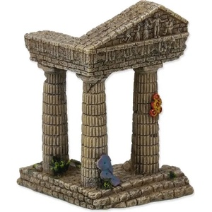 Aqua excellent Декорация за аквариум Руини на храм 7, 5 x 6, 8 x 9, 7 см