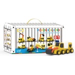 Magfun Magnetic Building Blocks Toy - 3D Construction Vehicles,