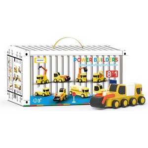Magfun Magnetic Building Blocks Toy - 3D Construction Vehicles,