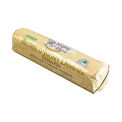 COOPERATIVE ISIGNY SAINTE MERE Máslo solené Beurre d'Isigny Demi Sel 250 g