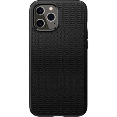 Spigen Гръб Spigen Liquid Air за Iphone 12/12 Pro, Черен (8809710756496)