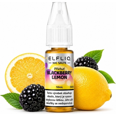 Elf Bar Elfliq Blackberry Lemon 10 ml 20 mg