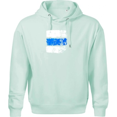 Turistická značka modrá Oversized Moon kratší + širší Frost