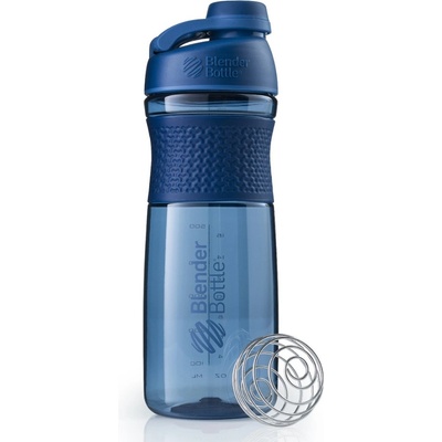 BlenderBottle plastový šejkr Sportmixer Twist Navy 828 ml