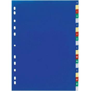 DURABLE Регистър durable пластмасов a/4 1-20 многоцветен 675527 (675527)