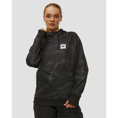 686 Wmns Bonded Flc Pullover Hoody Black Vapors