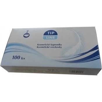 Tip Line kozmetické vreckovky 2-vrstvové 100 ks
